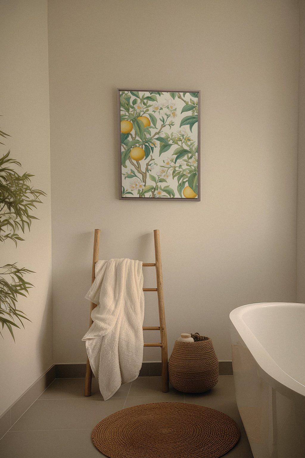 FRUIT PRINT, Stretched Canvas Artwork