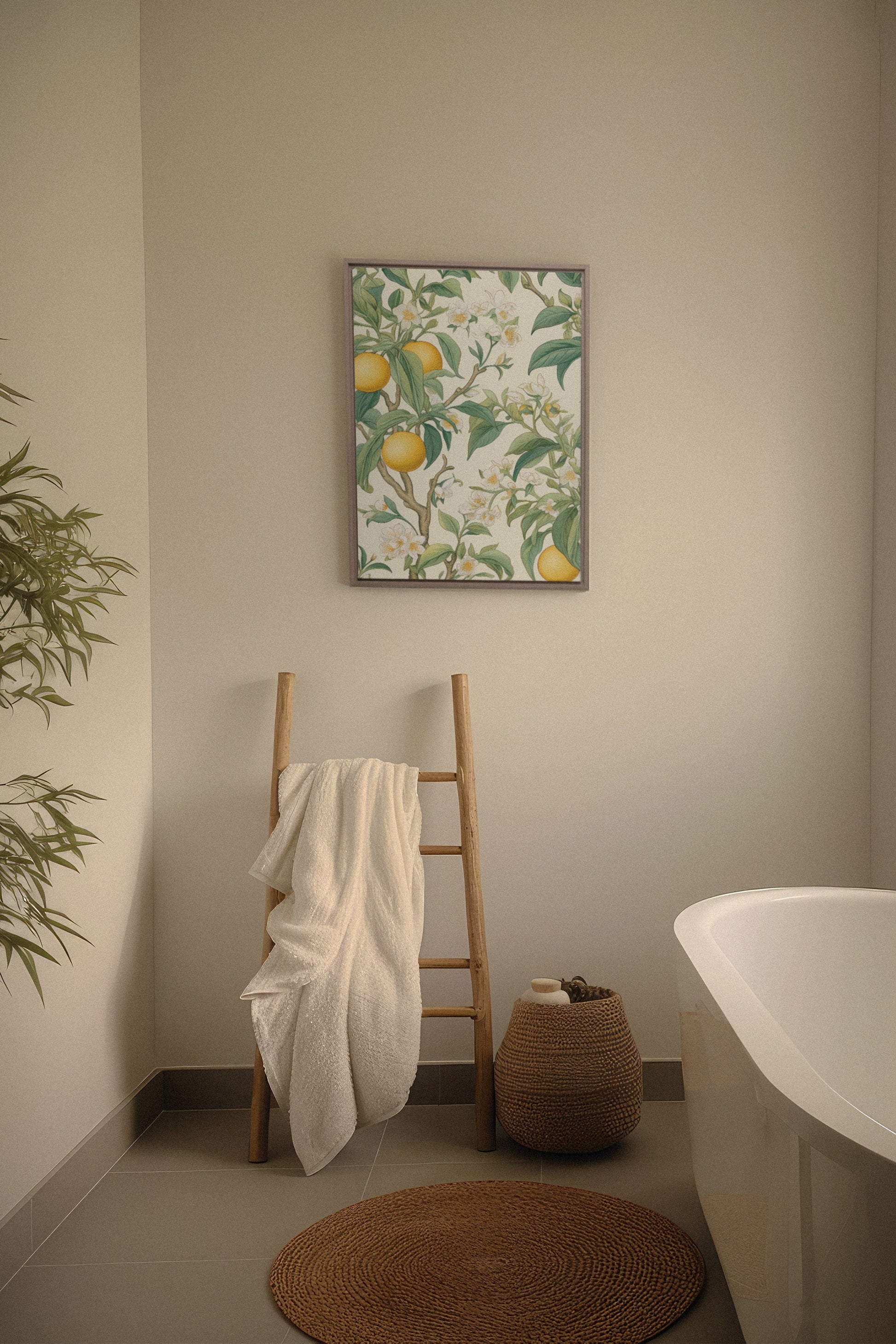 FRUIT PRINT, Stretched Canvas Artwork