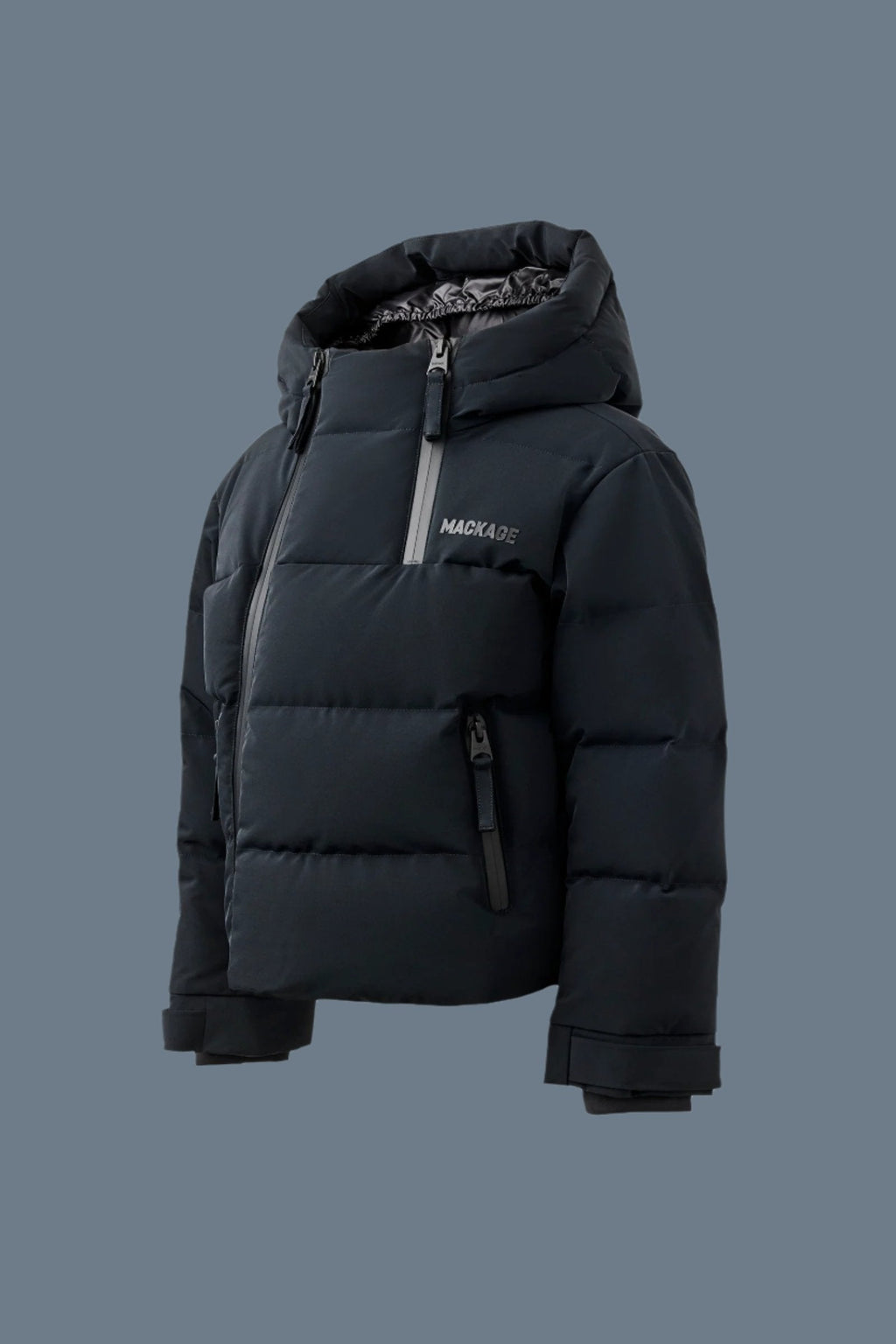 LELAND-T Veste de ski légère en duvet avec capuche pour tout-petits (2-6 ans)