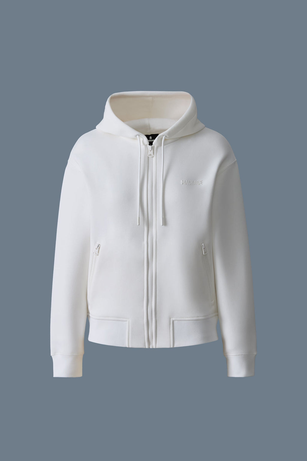 KRYSSA Double-Face Zip-Up Hoodie