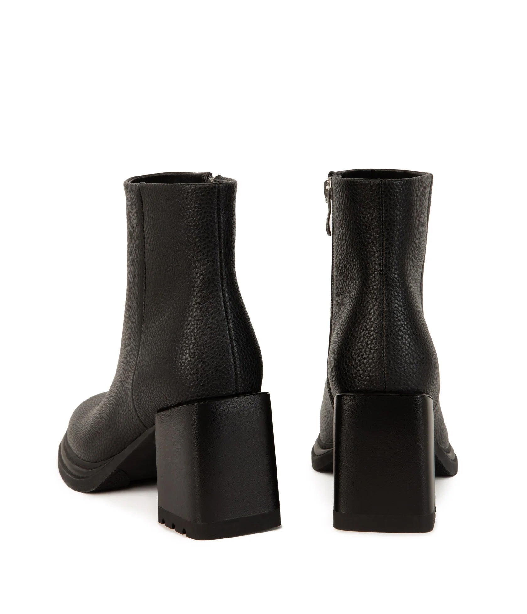 Bottes à talons hauts végétaliennes SIVAN pour femmes