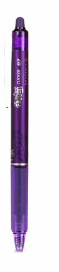 Stylo Frixion Clicker Pointe fine 0,7 mm