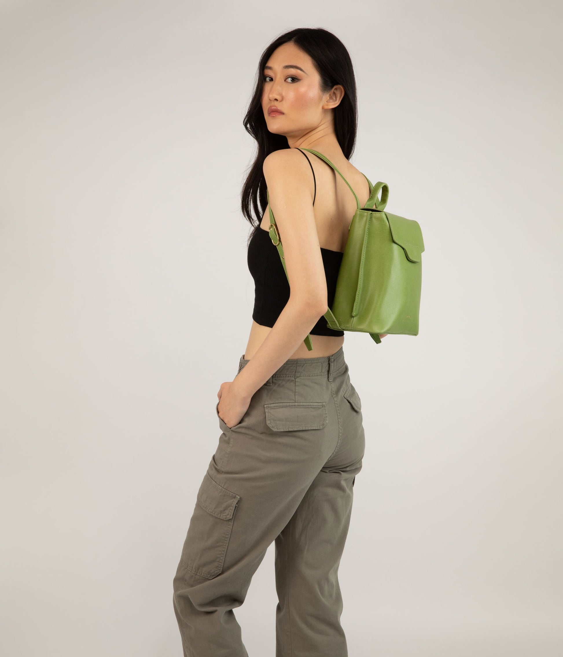 CHELLE Small Vegan Backpack - Vintage