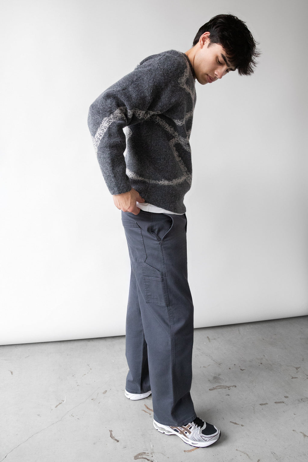 PANTALON DE CHARPENTIER EN SERGÉ