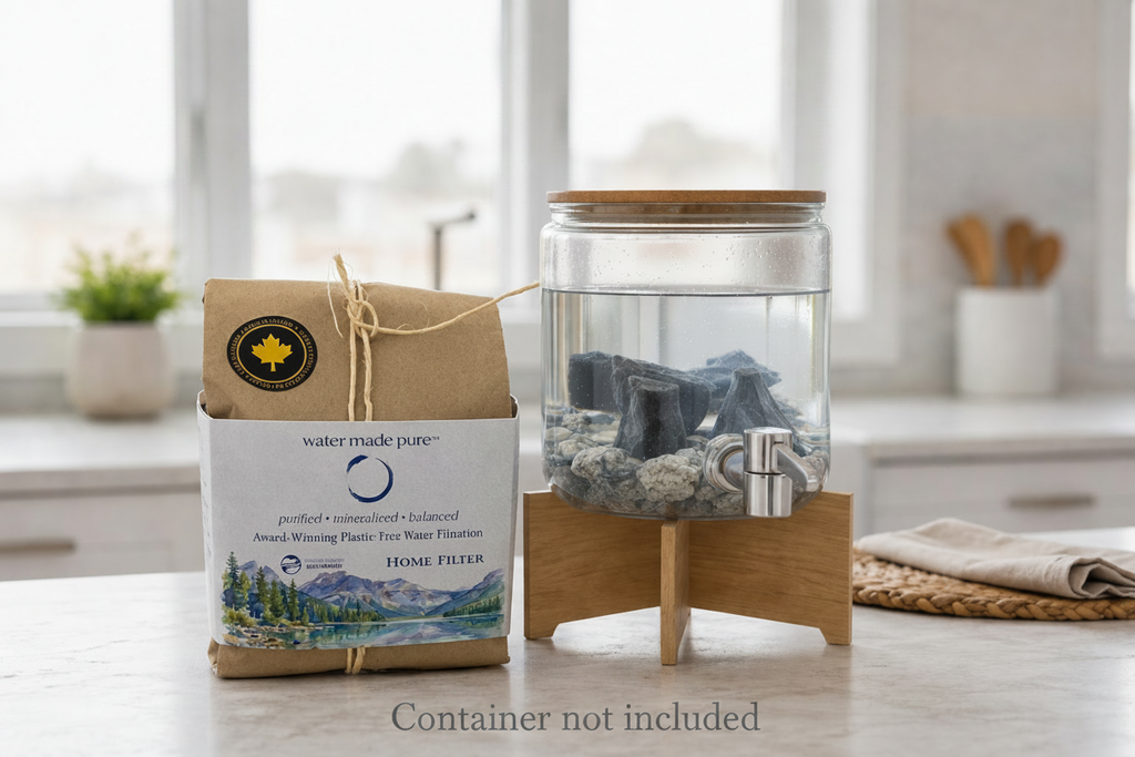 Family Water Filter – Plastic-Free, Long-Lasting Filter Replaces 6 Cartridges