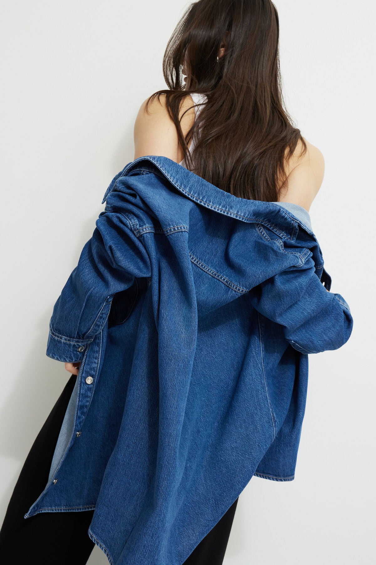 Oversized Tencel™ Denim Shirt