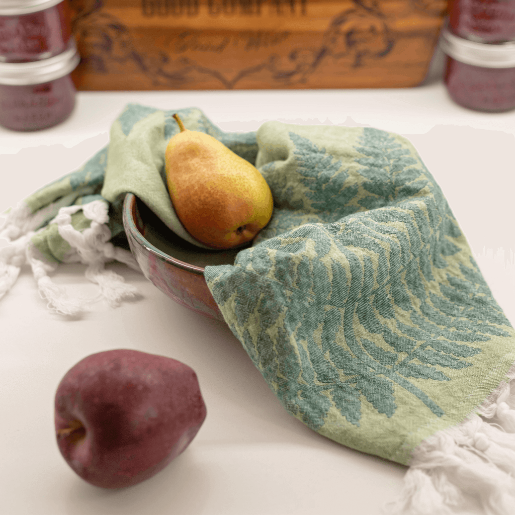 Turkish Towels Canada | Set in Fern Green