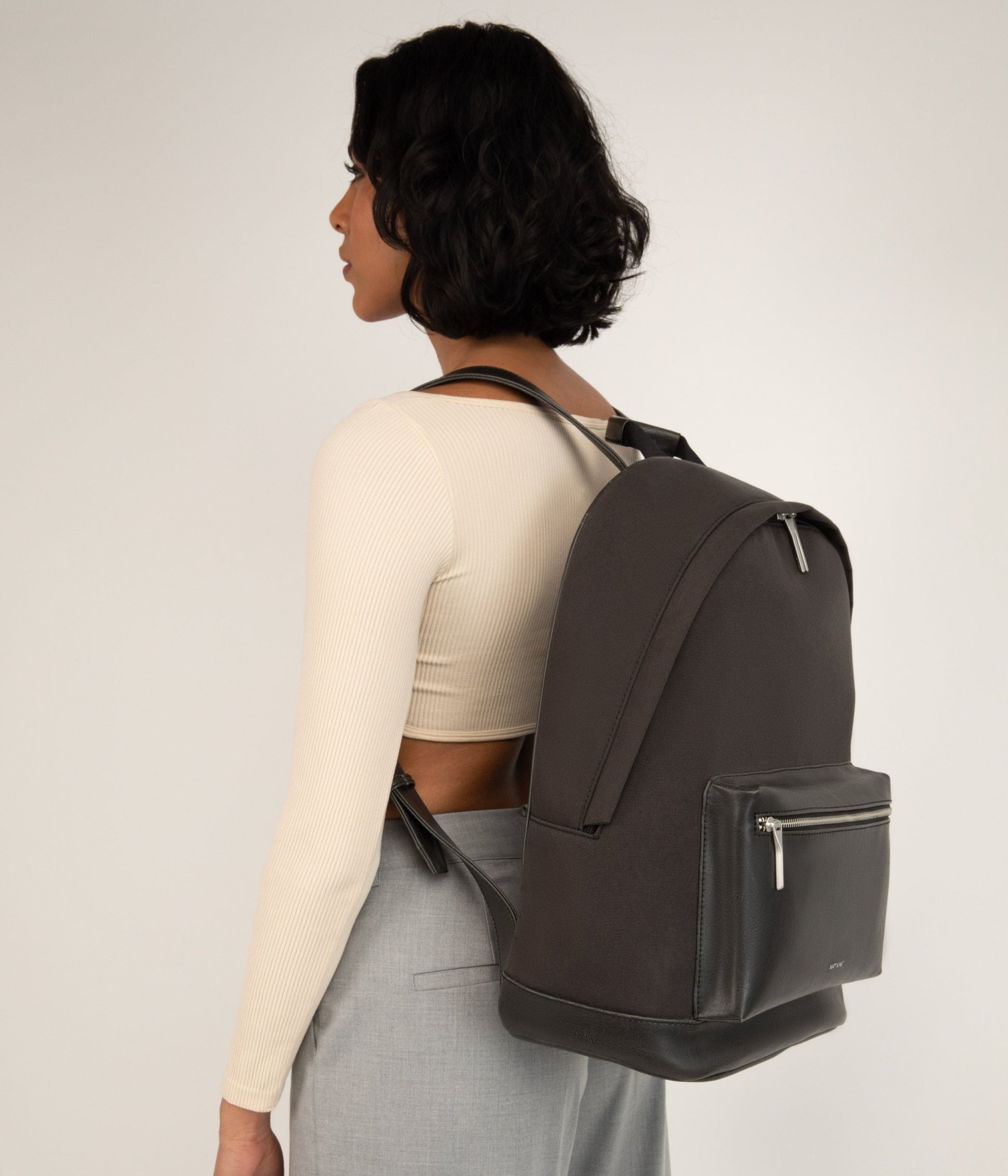 Grand sac à dos végétalien BALILG - Toile