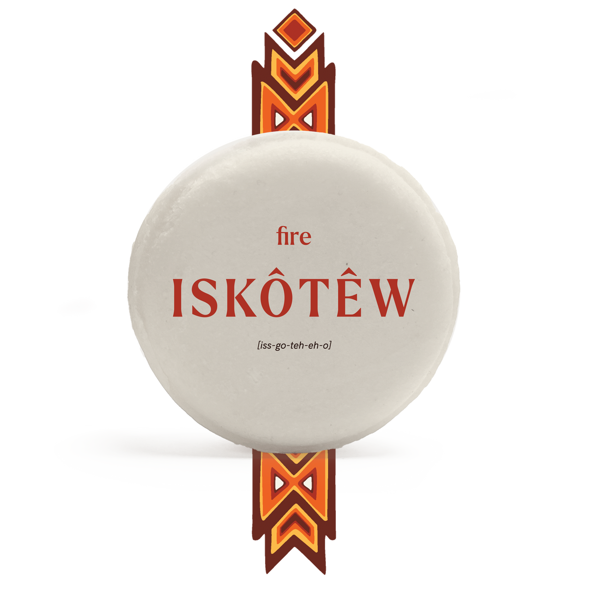 Savon nettoyant pour le corps Iskôtêw (Feu)