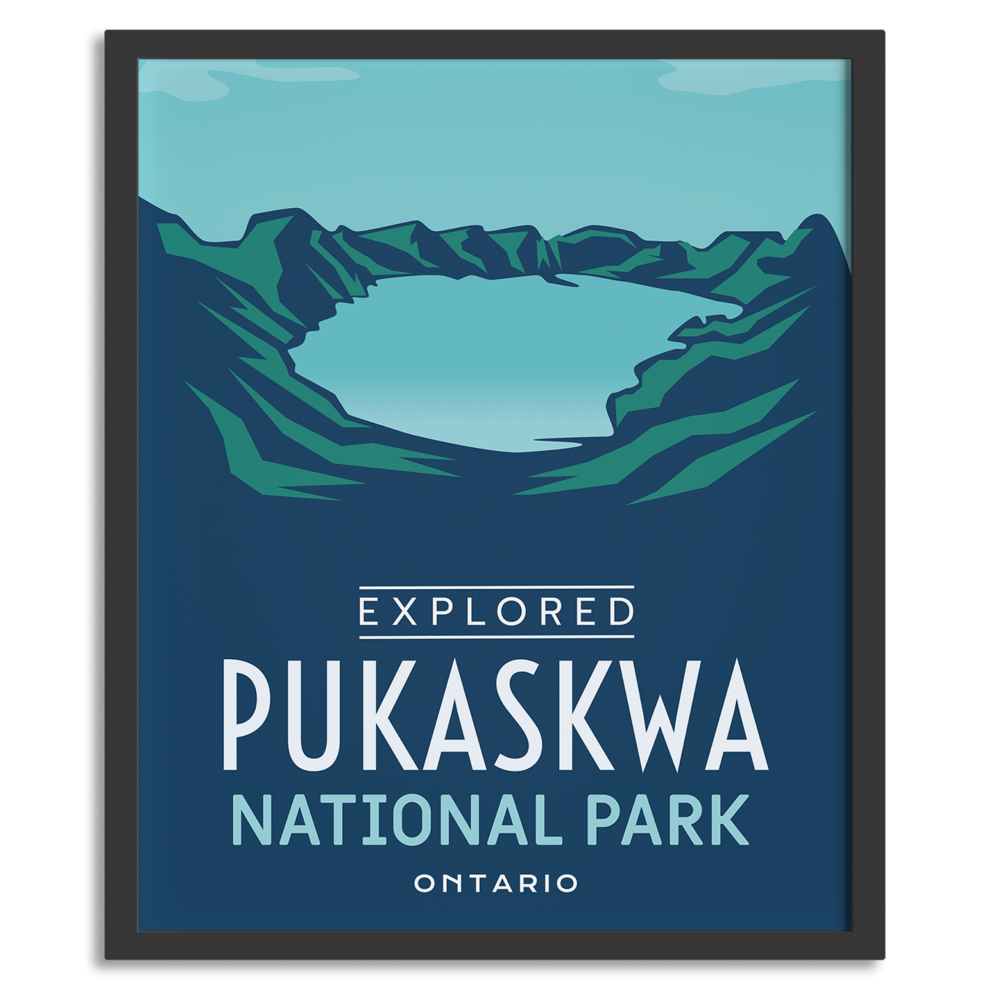 Pukaskwa National Park 'Explored' Poster