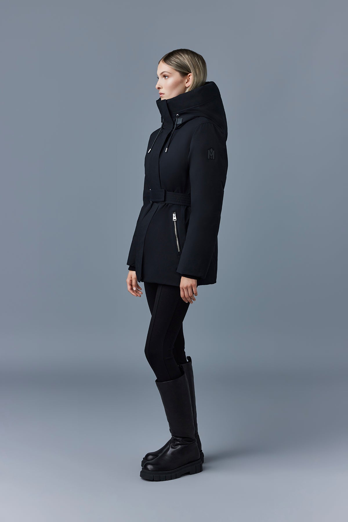 Parka en duvet 2 en 1 JENI-NFZ avec plastron amovible