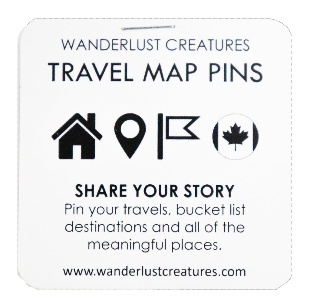 Map Pin Sets | Flags | 25 Units