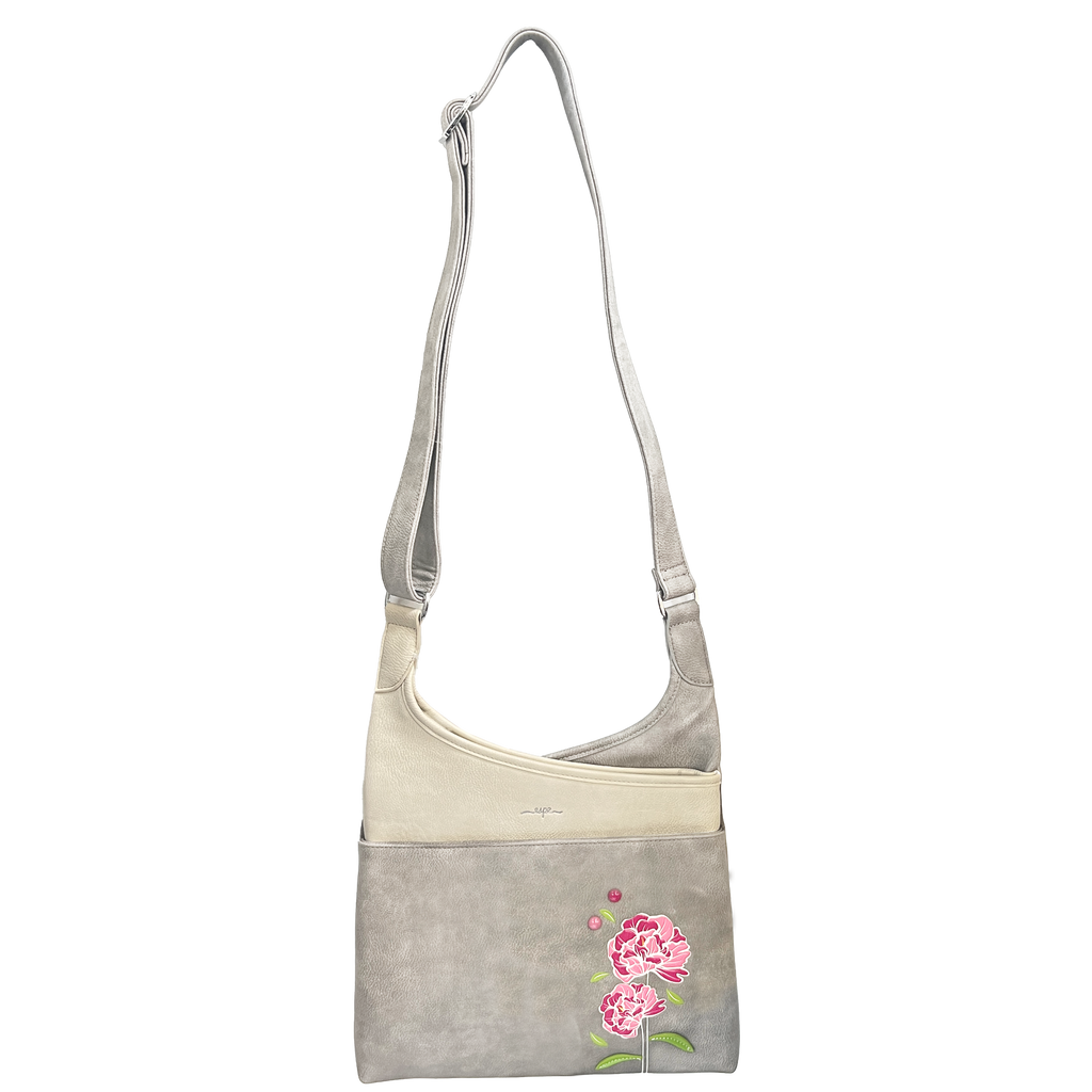 Peony Messenger Bag