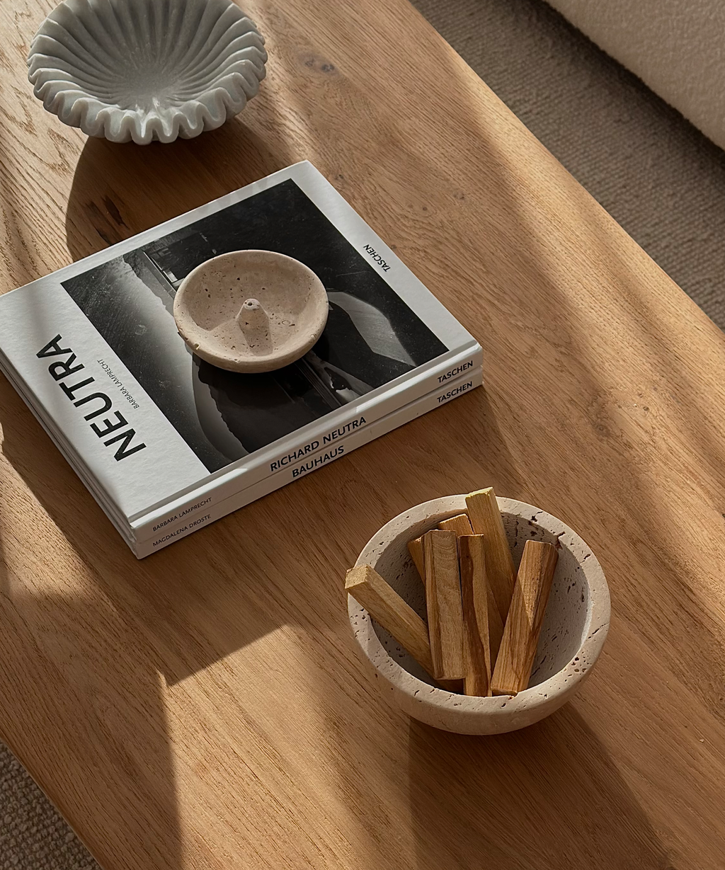 Flow Travertine Bowl