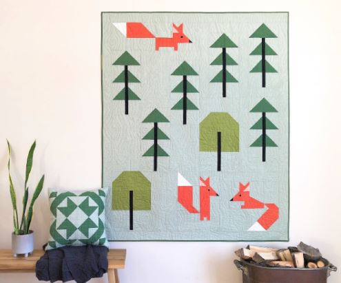 Modèle de courtepointe Fox Tale