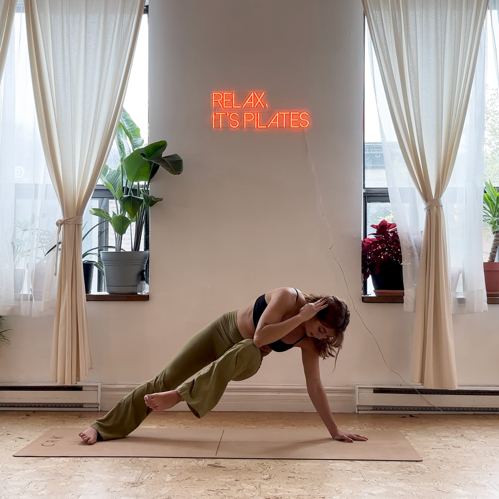 Crk's Organic Cork Yoga Mat with Natural Rubber, 4mm Thick • The Standard Mat Begin Yoga