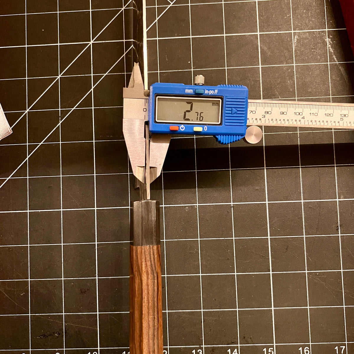 Étui / Saya en bois Ho (Magnolia) - Pour couteau Gyuto 180 mm