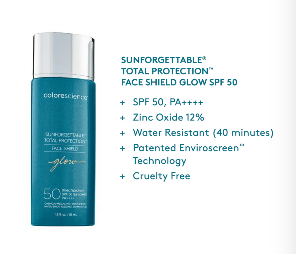 Écran facial Total Protection Glow SPF 50