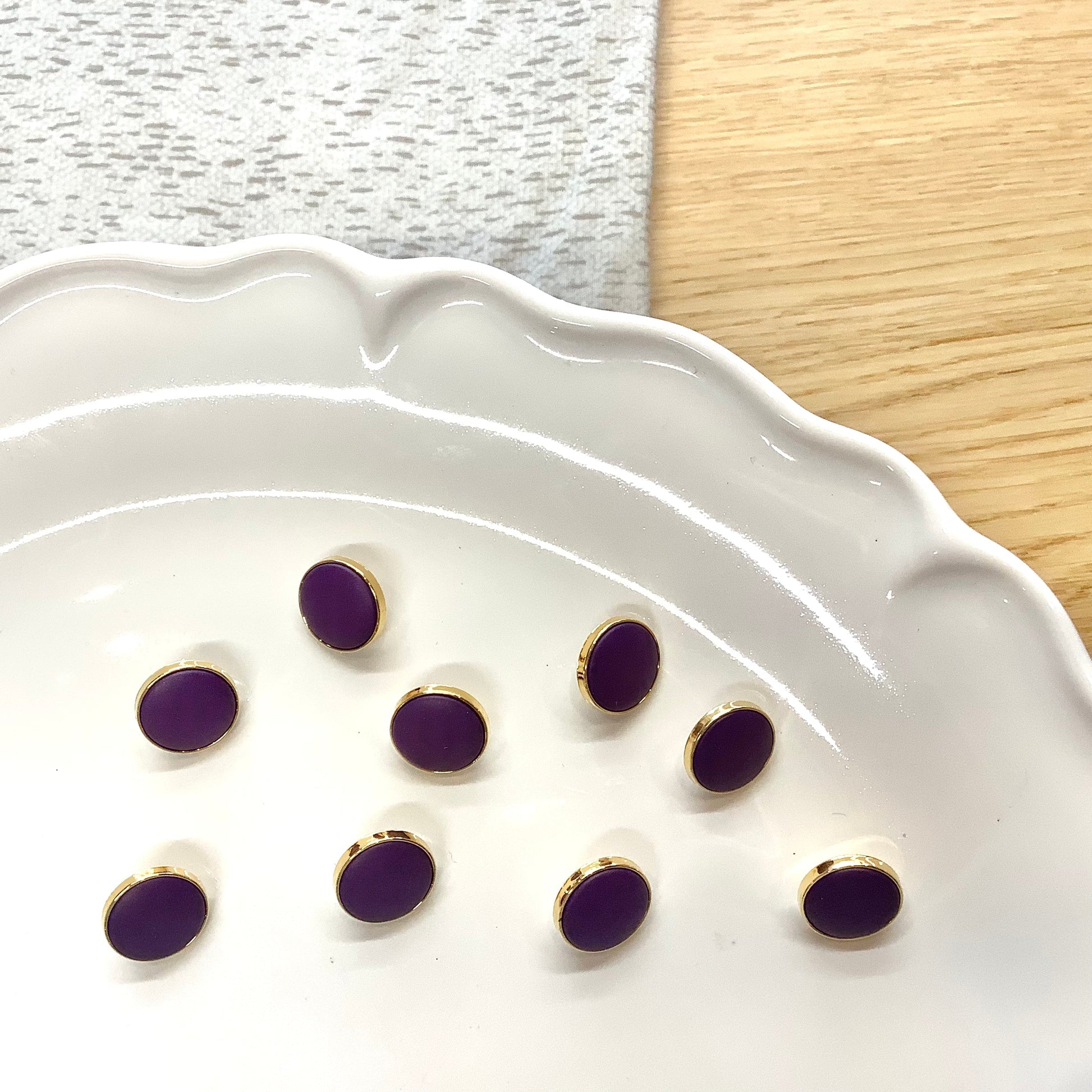 Elan ; tige, violet, or, 1/2" (12 mm)