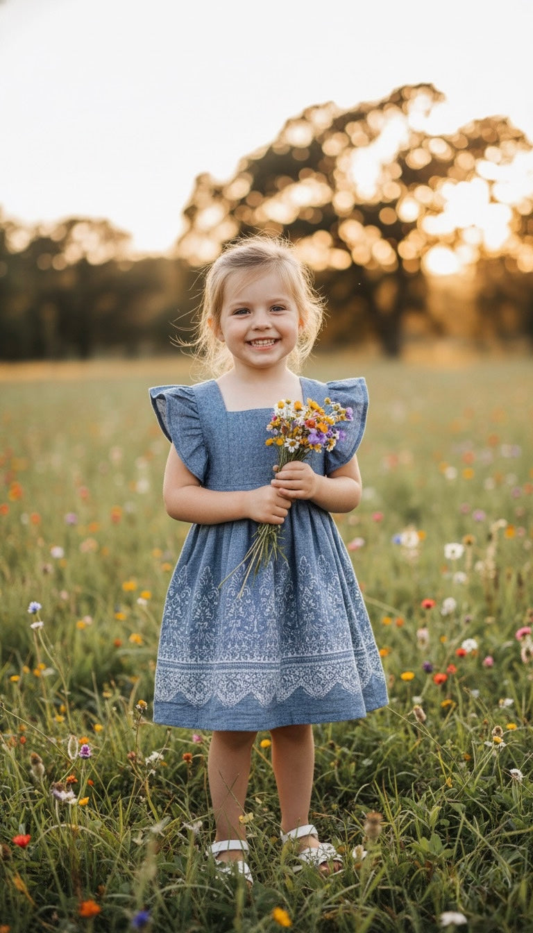 Alyse Ruffle Pinafore