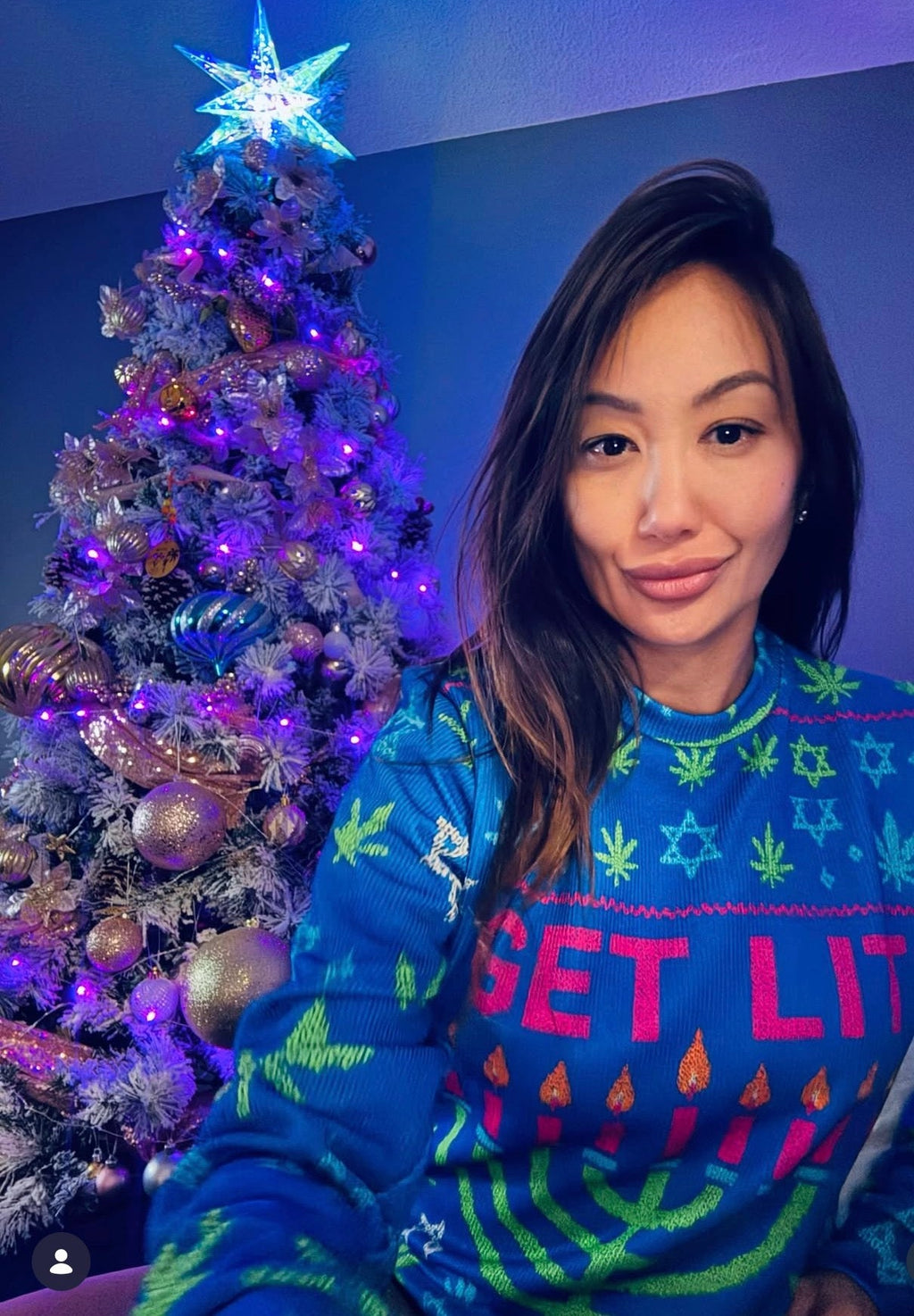 Get Lit Hannukah Sweatershirt