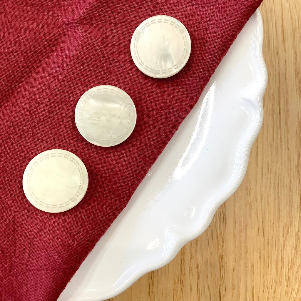 Elan ; Bouton à tige, perle, 28 mm