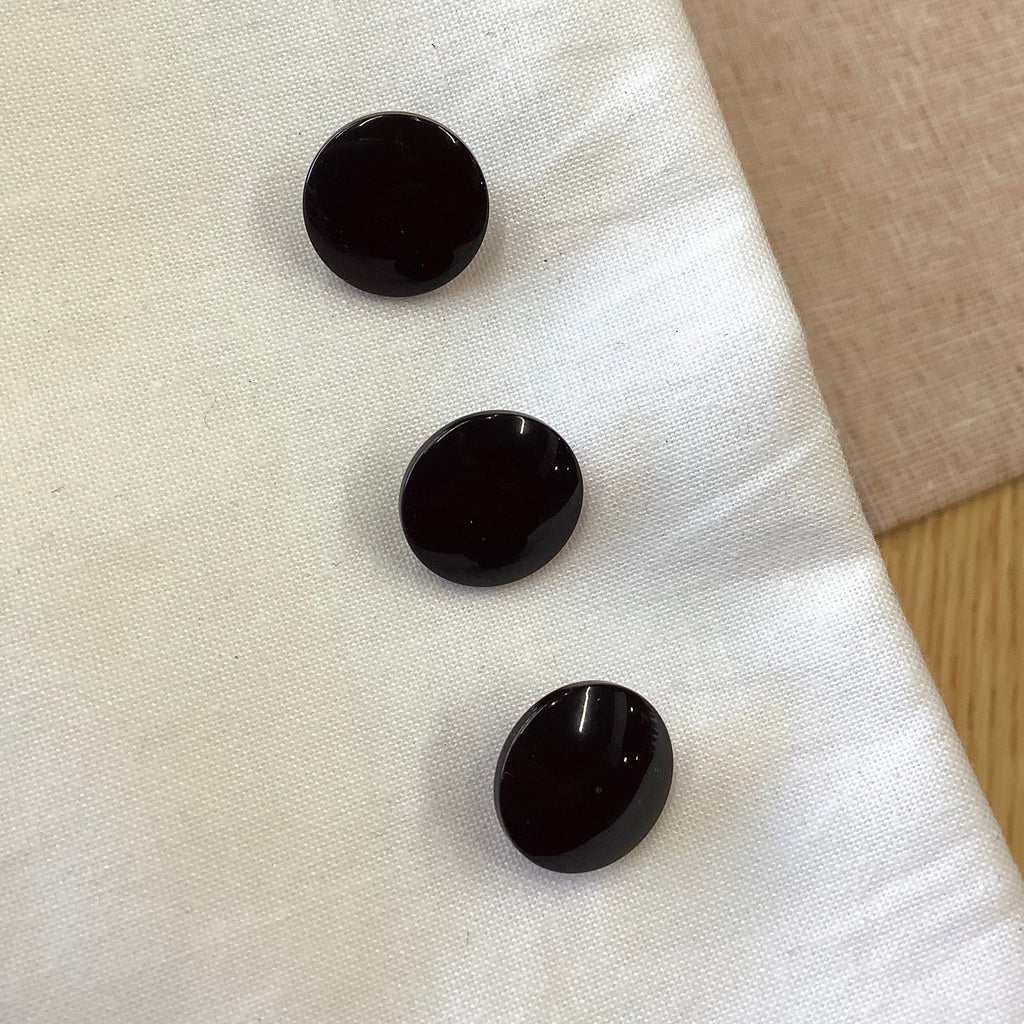 Elan ; Bouton à tige, noir, 15 mm