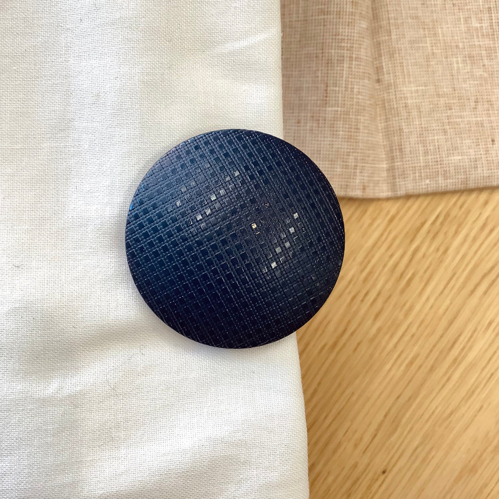 Elan ; Bouton à tige, bleu, 45 mm