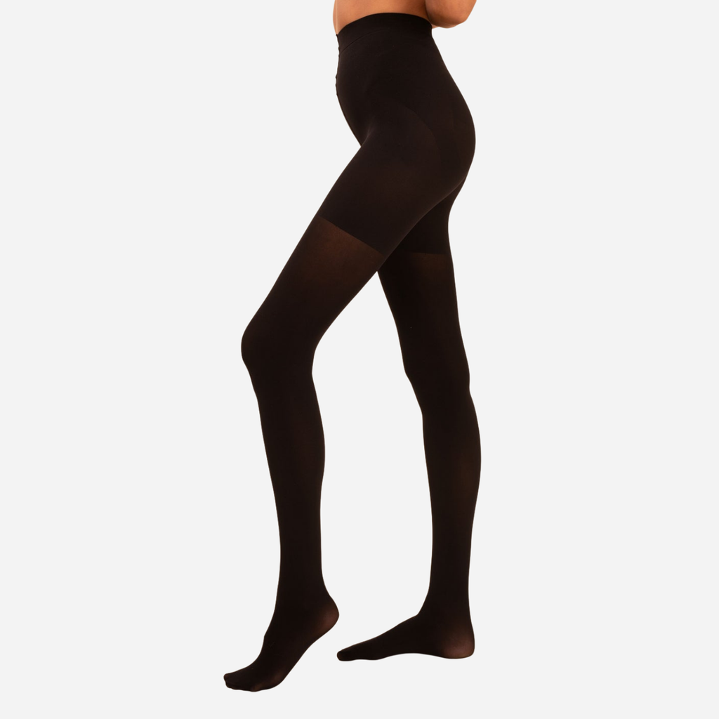 Collants noirs opaques Threads Contour