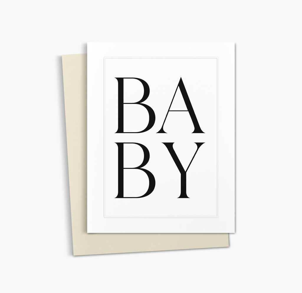 Carte de naissance | Nouveau-né | Carte de baby shower