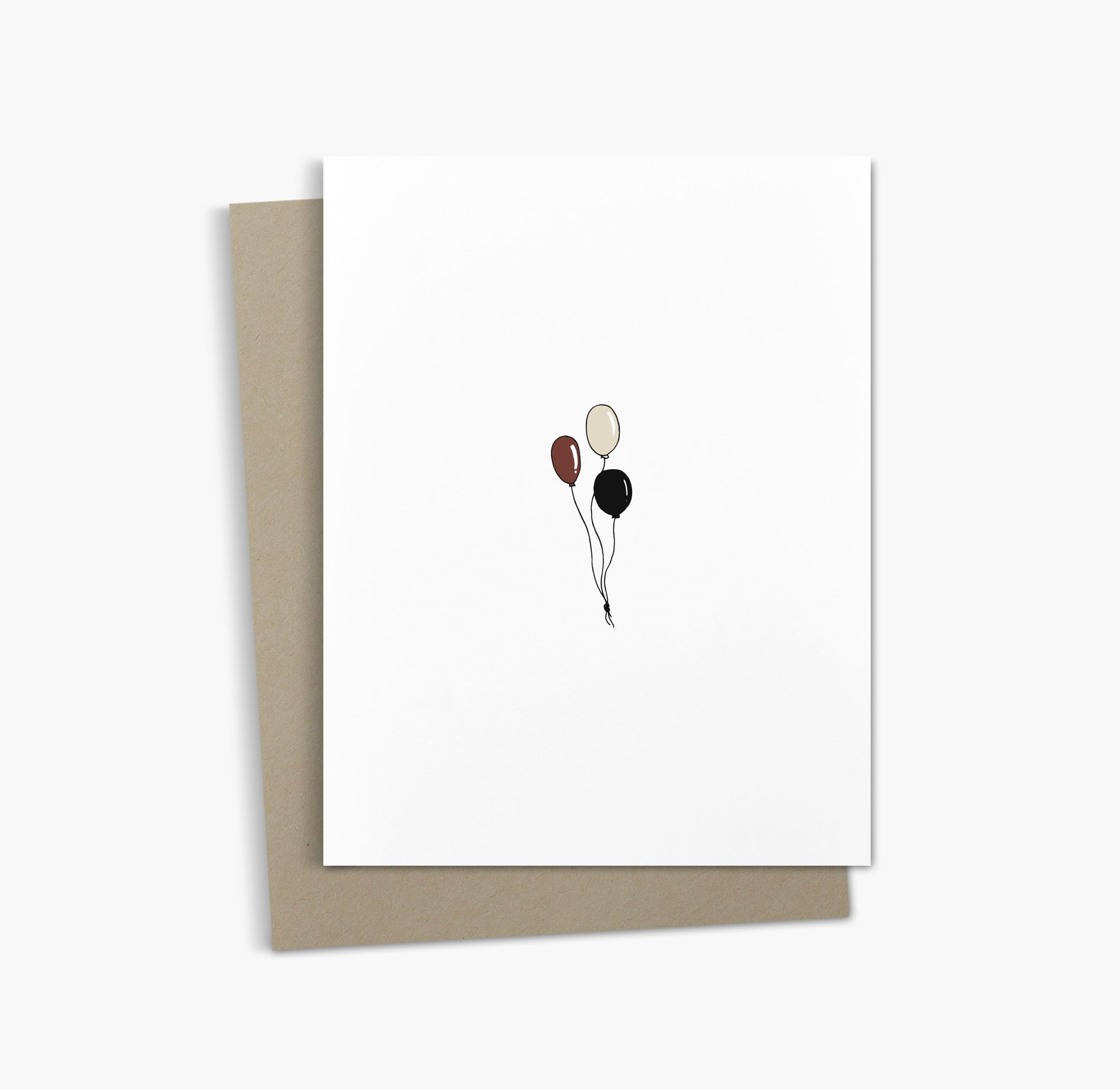 Carte de félicitations | Carte de ballons de fête