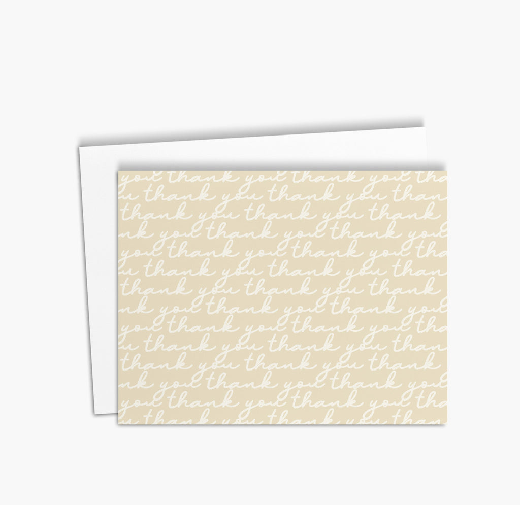 Carte de remerciement | Carte de remerciement simple