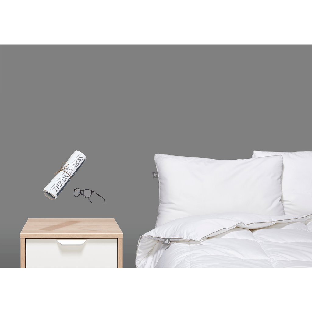 Oreiller en microfibre de gel, alternative au duvet