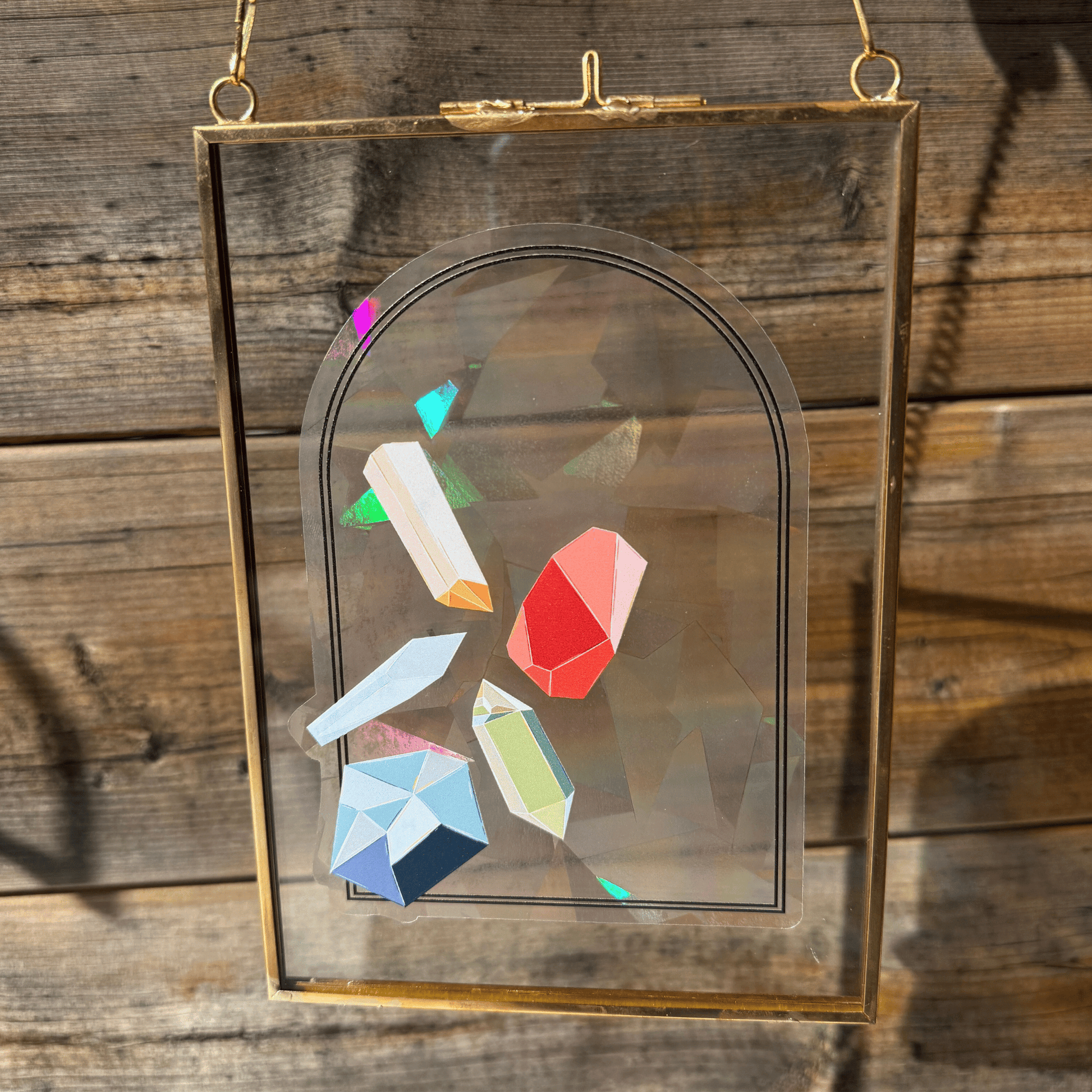 You Are a Gem Sticker Greeting Card