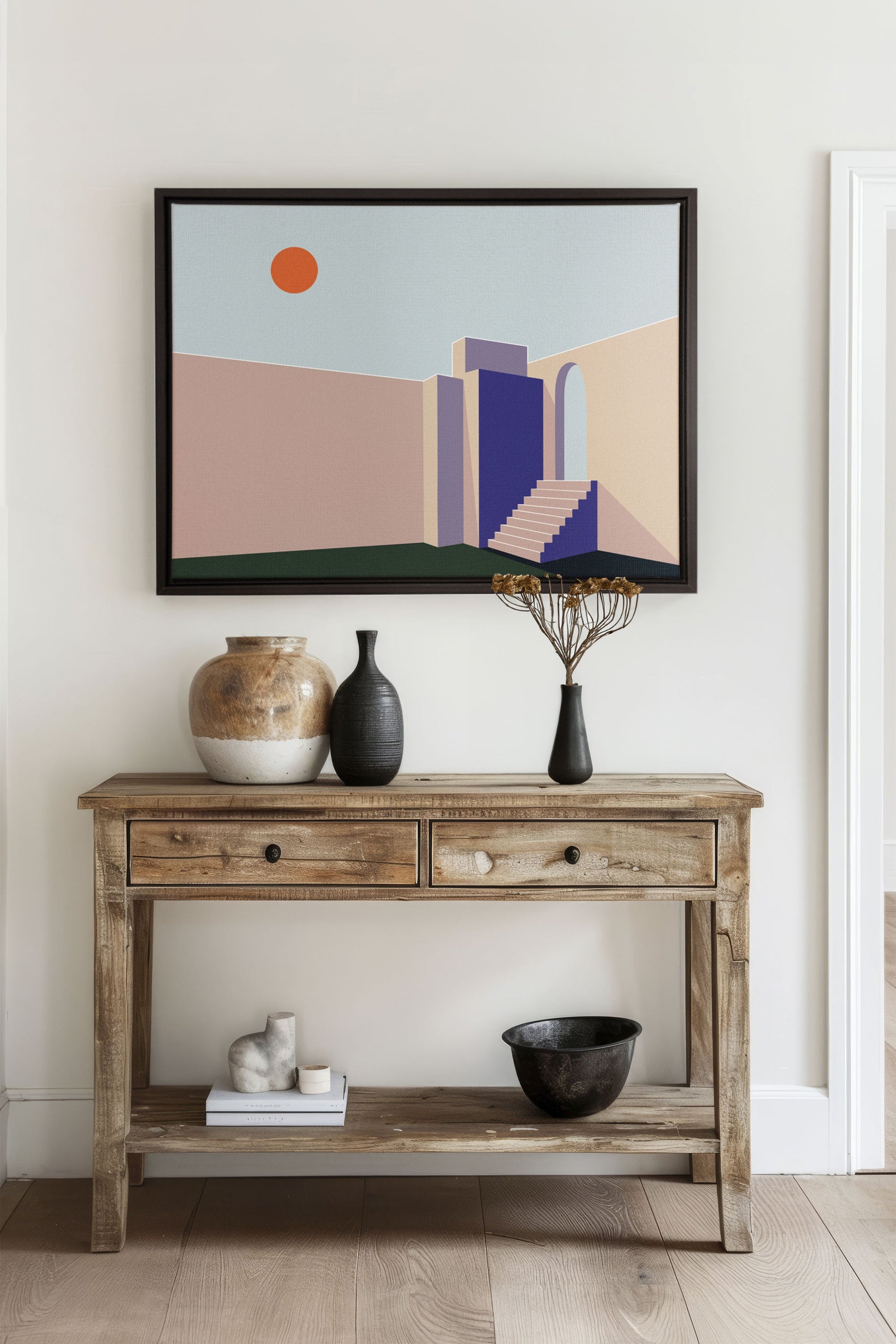 GEOMETRY, Stretched Canvas Artwork