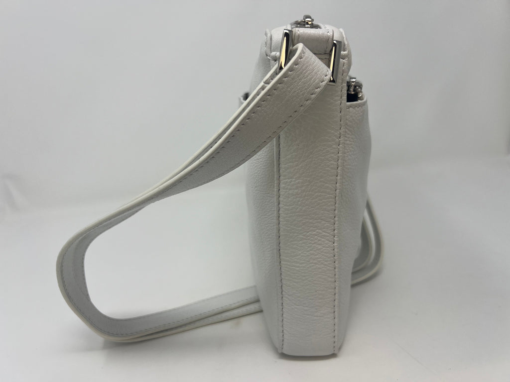 Sac à main de style sac à bandoulière "Crossbody", Sacoche Gisèle petit Blanc