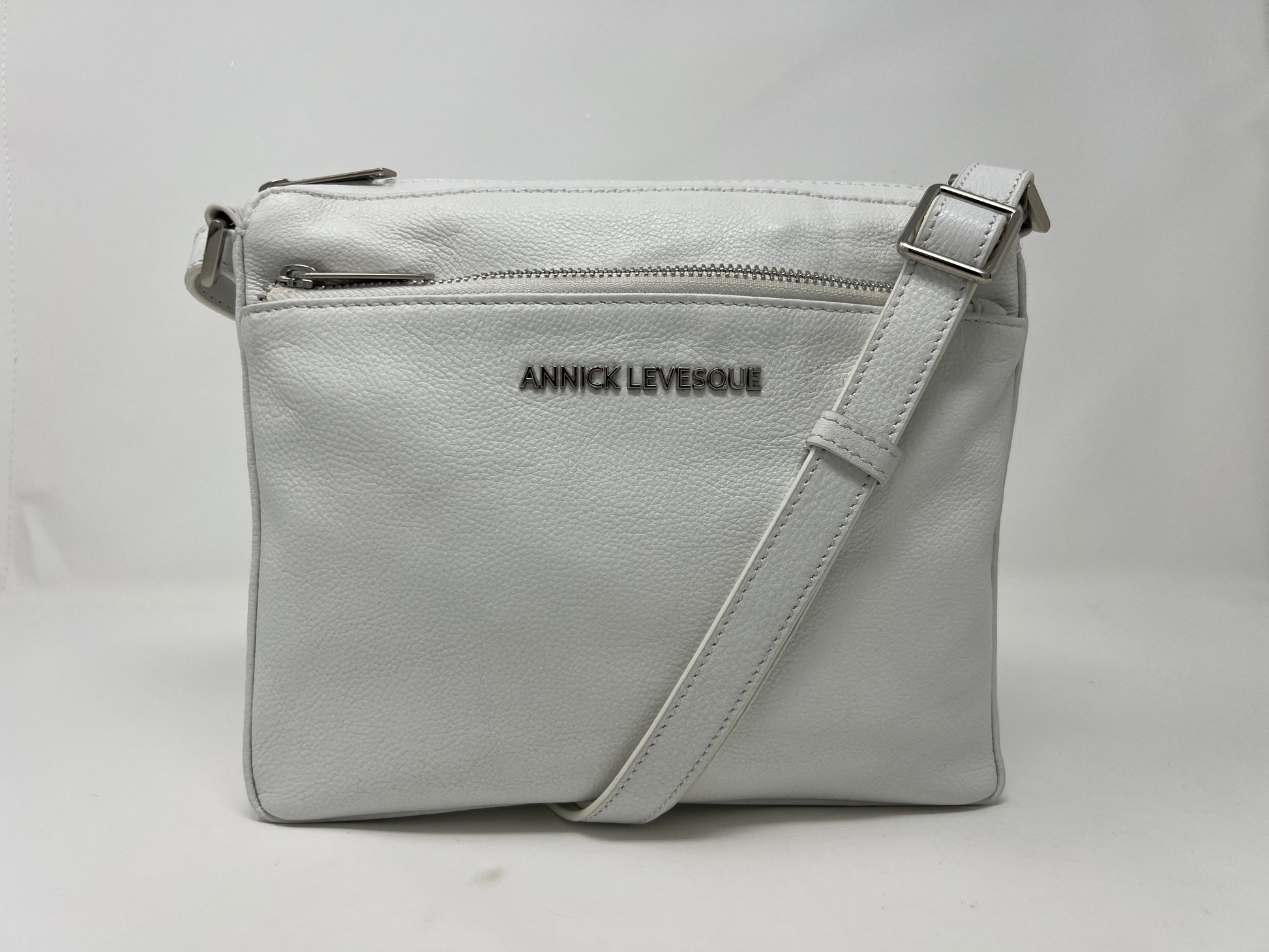 Sac à main de style sac à bandoulière "Crossbody", Sacoche Gisèle petit Blanc