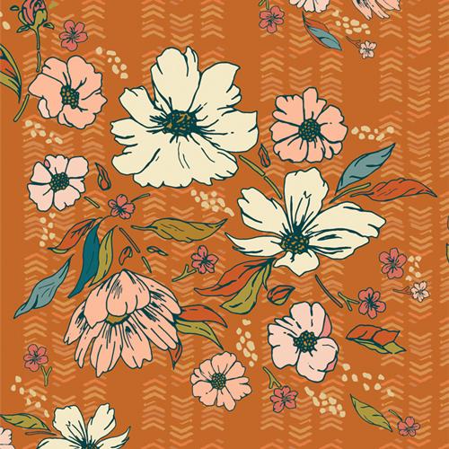 AGF Gloria; Olden Bouquets, 1/4 yard