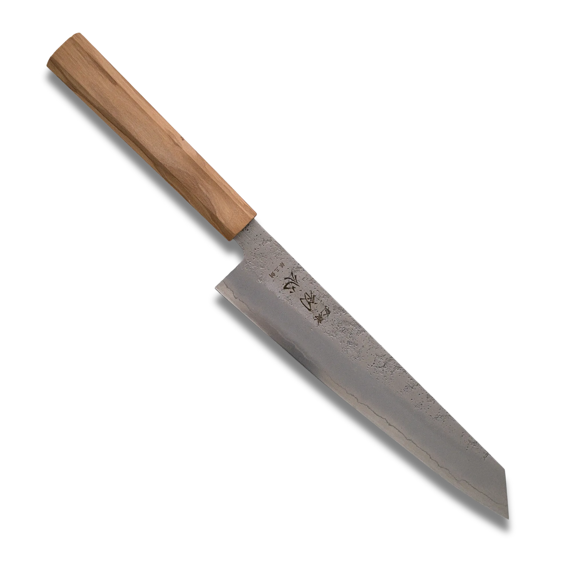 Ginrei Silver 3 Nashiji Kiritsuke Gyuto 205mm – Olive Wood Handle