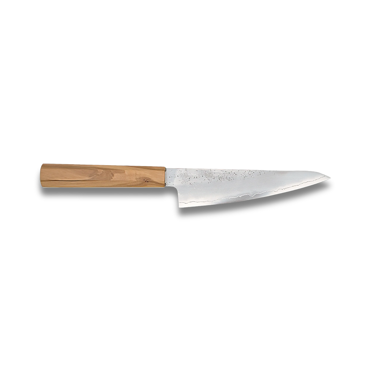 Couteau Kudamono Ginrei Silver 3 Nashiji 150 mm - Manche en bois d'olivier