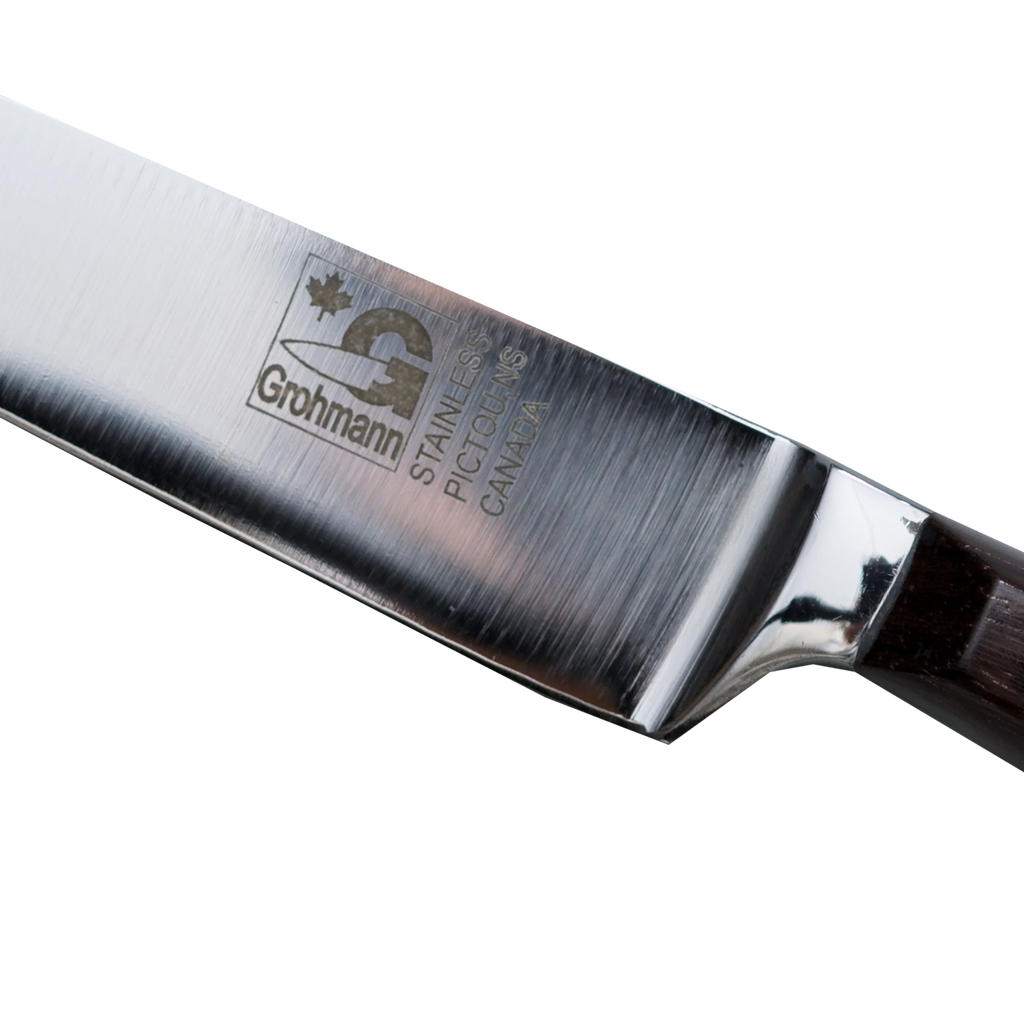 Grohmann Forged 4-Inch Paring Knife Knife with Rosewood Handle