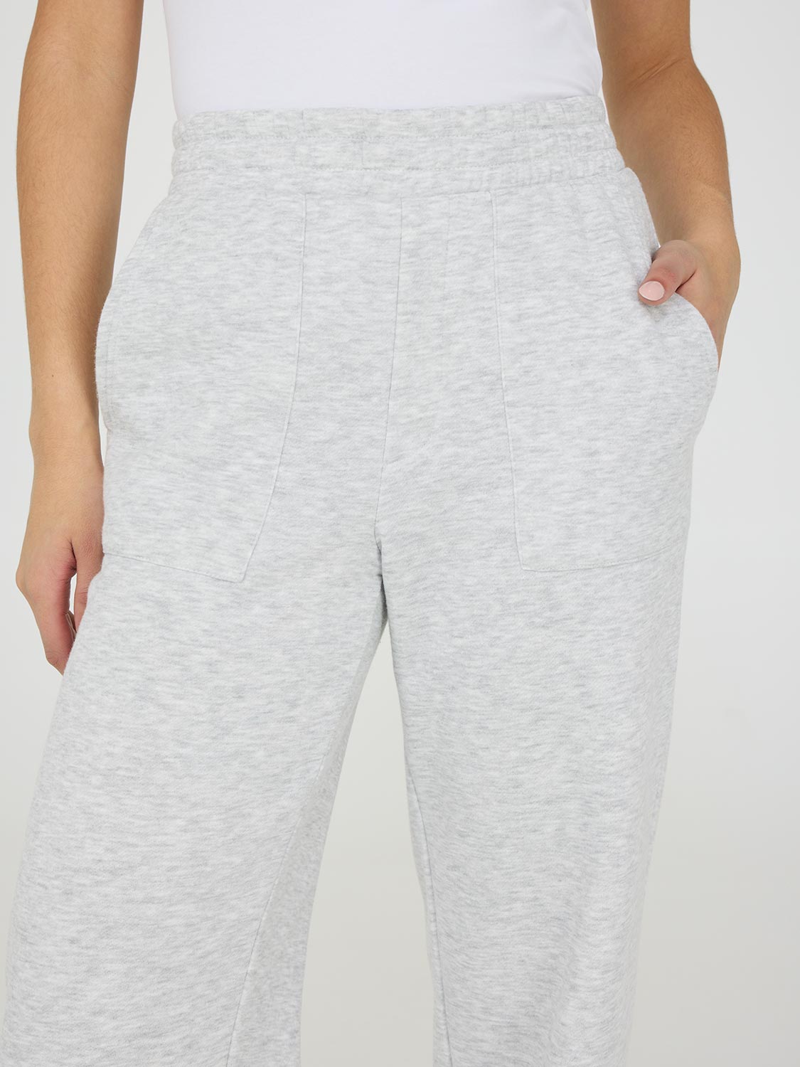 Pantalon polaire à jambes larges