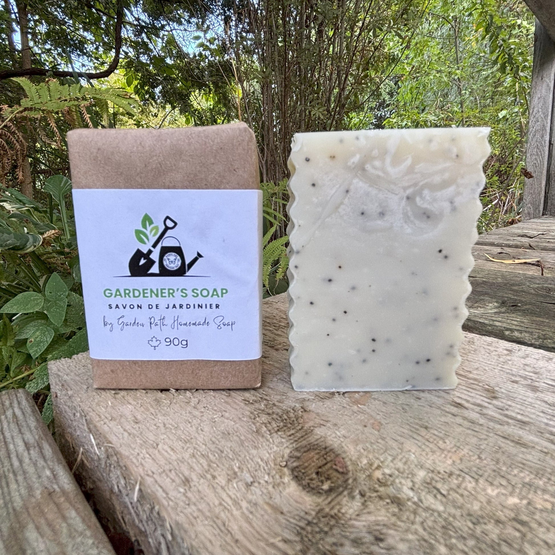 Gardener's Soap Bar | 100% Natural Exfoliating Soap with Essential Oils