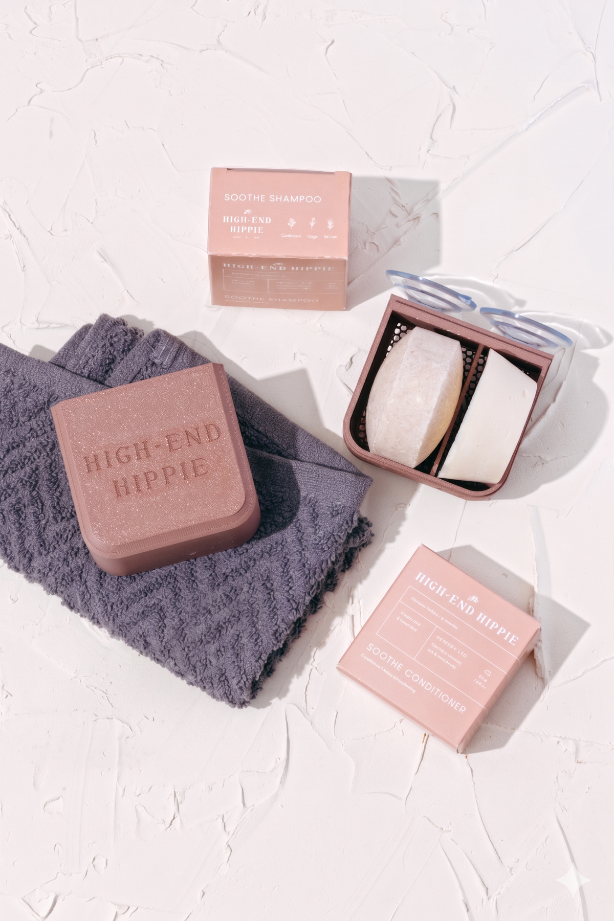 NEW: Shower & Travel Case - 2-in-1 Shampoo & Conditioner Bar Storage