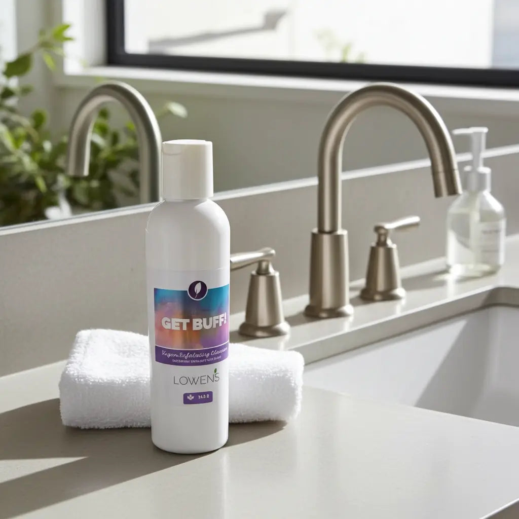 Get Buff! Vegan Exfoliating Facial Cleanser