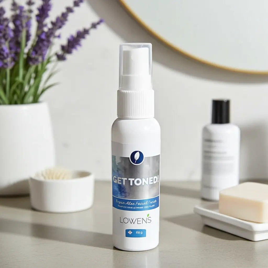 Get Toned! Vegan Aloe Vera Toner