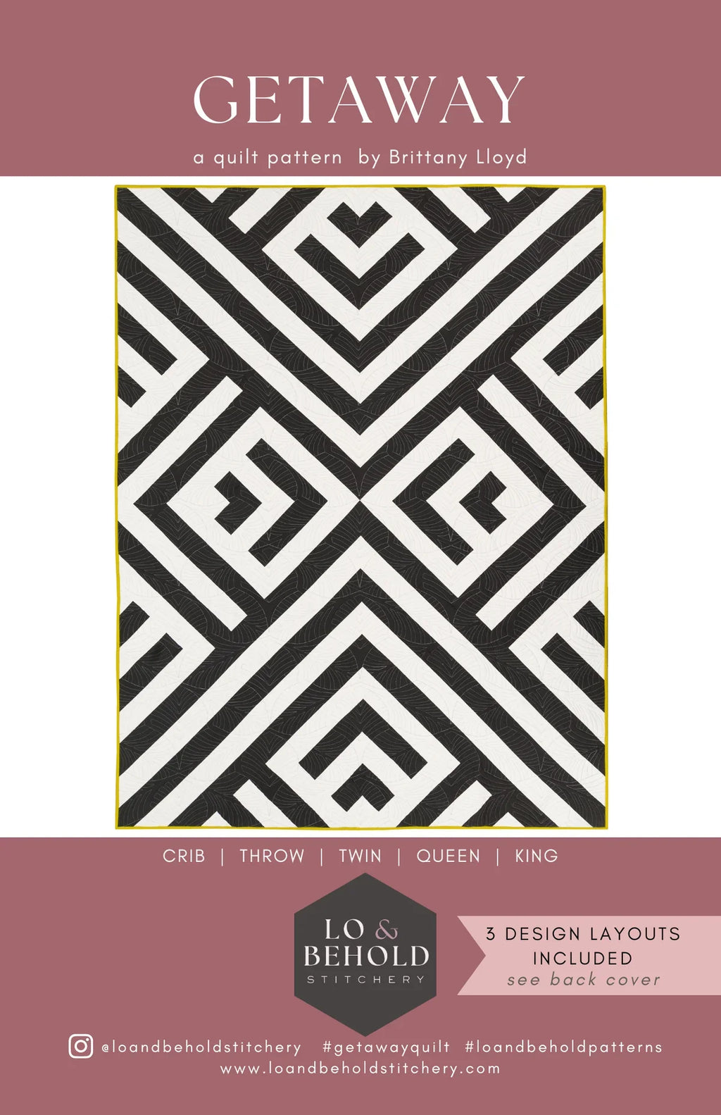 Modèle de courtepointe Getaway