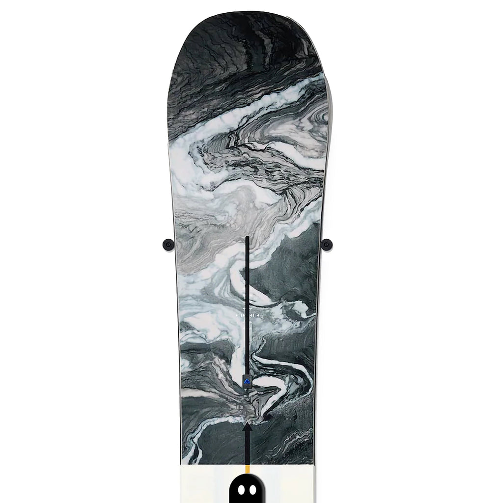 Supports muraux pour snowboard | Caoutchouc de qualité militaire minimaliste