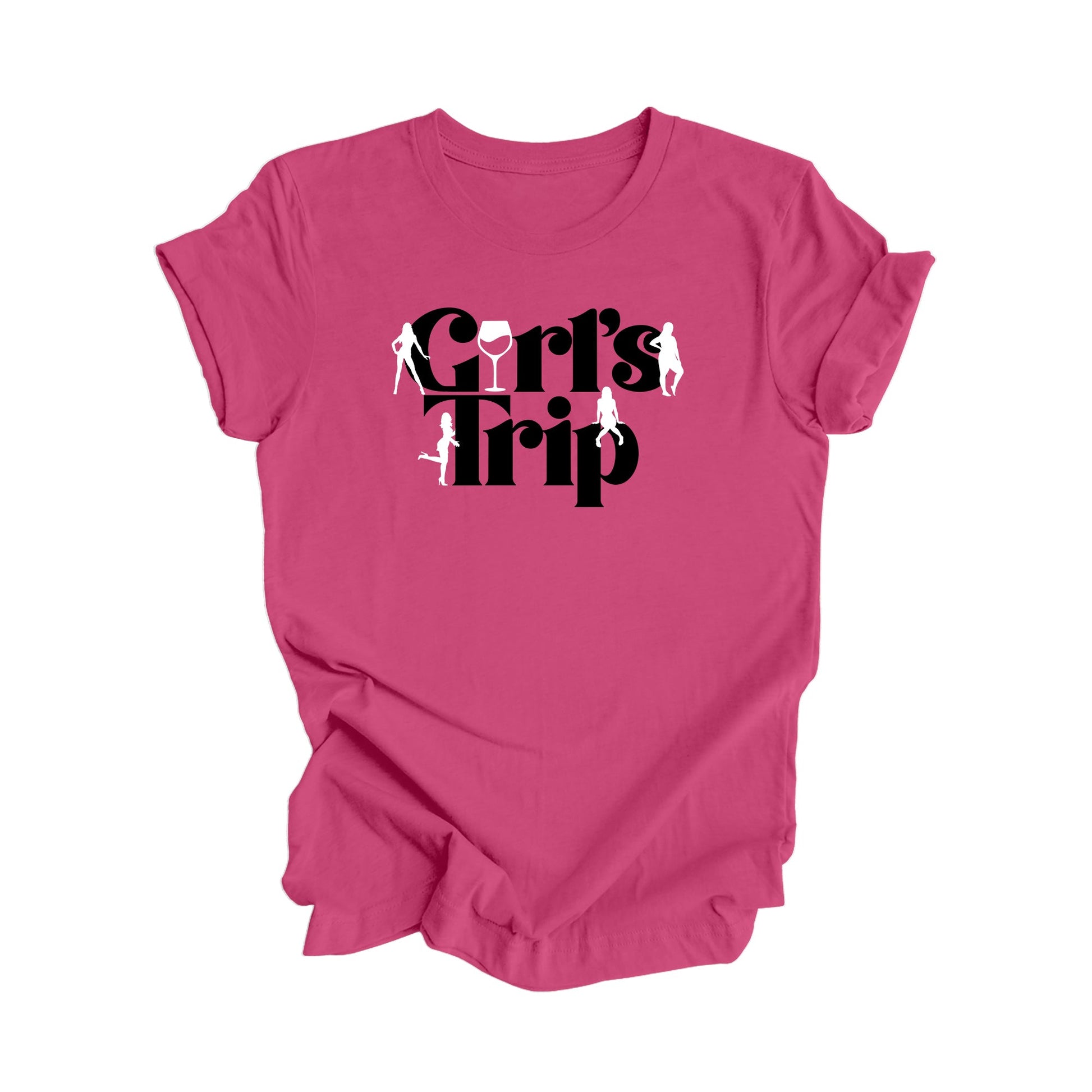 Girls Trip Shirt, Gift, Travel Shirt, Matching Vacation Shirts, Adventure Shirt, Road Trip Shirt, Matching Girls Shirt, Travel T-Shirt - Inspired X