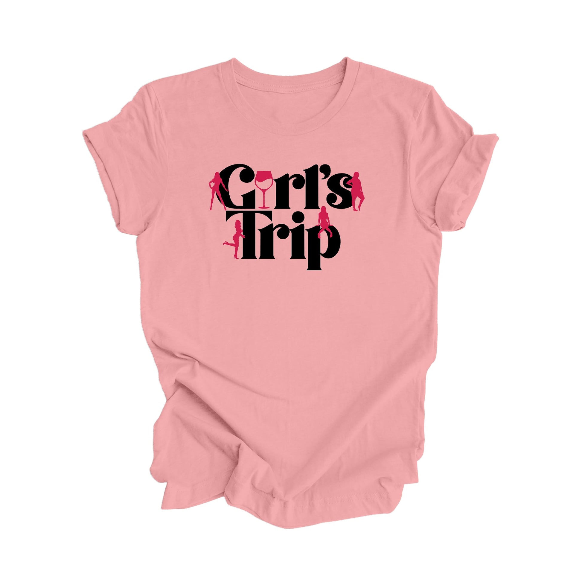 Girls Trip Shirt, Gift, Travel Shirt, Matching Vacation Shirts, Adventure Shirt, Road Trip Shirt, Matching Girls Shirt, Travel T-Shirt - Inspired X
